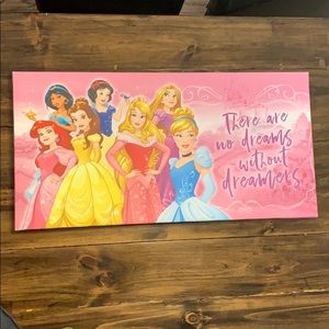 Disney Princess Canvas Wall Art
